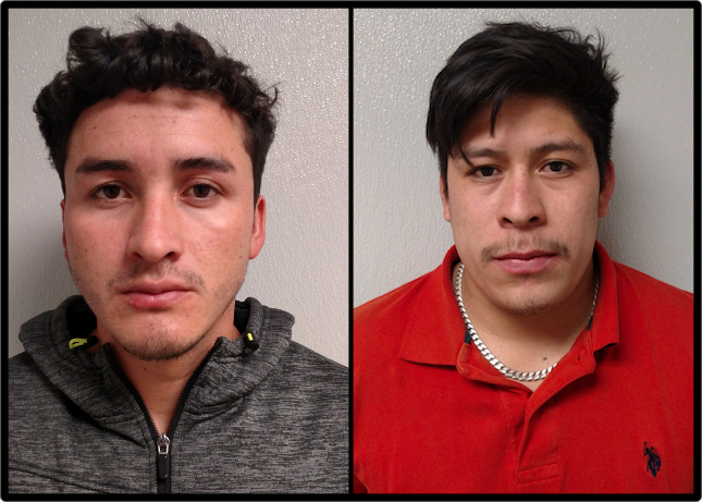 24-year-old Selvin Romero-Leon, and 25-year-old Byron Leon-Ramos, both of the 2200 block of Old Washington Road in Waldorf