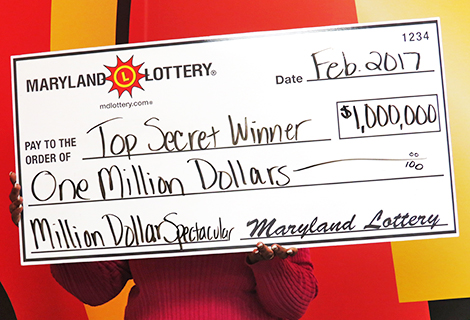 This “Top Secret Winner” from Charles County plans to purchase a new home after winning $1 million playing the Million Dollar Spectacular scratch-off game.