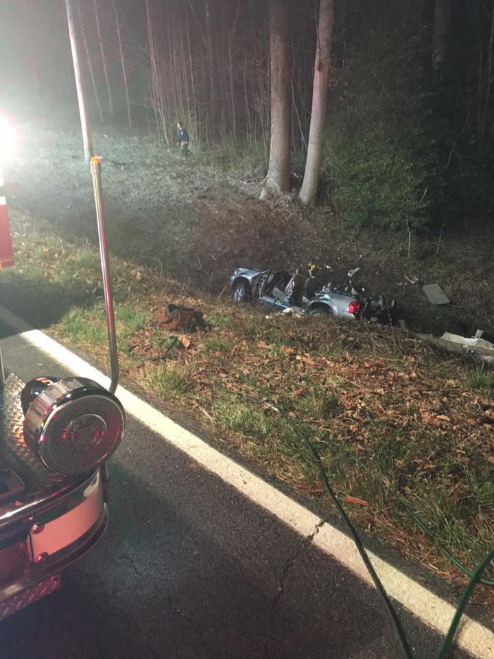 Five Injured in Motor Vehicle Accident in Newburg Southern Maryland