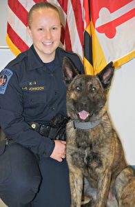 St. Mary’s County Sheriff’s Office Welcomes New K-9 and Handler