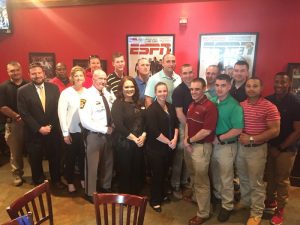 Graduates of Criminal Justice Academy Honored at Lunch