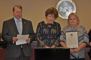 Commissioners Take a Stand Against Dating Violence