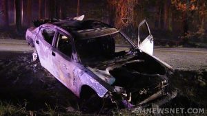 UPDATE: Burned Out Stolen Vehicle & Large Brush Fire in Dameron Under Investigation