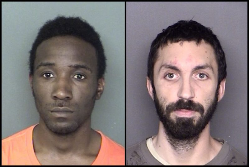 Tavon I Huffin, 26 of Lexington Park, and Brandon DJ Peterson, 31, of Mechanicsville