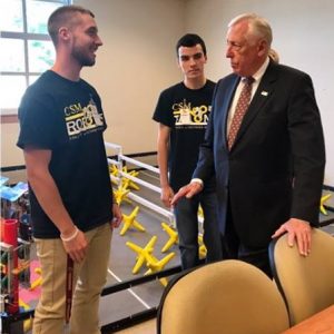 Hoyer Attends a Demonstration of the College of Southern Maryland’s Robotics Team