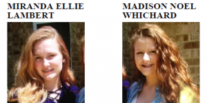 UPDATE: Missing Teenaged Girls From Calvert County Located in West Virginia