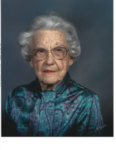 Dorothy “Dots” Vivian Oursler, 102