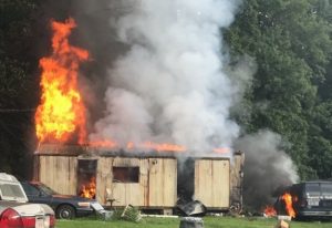 Garage Fire in Prince Frederick Ruled Accidental