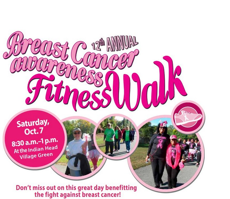 12th Annual Breast Cancer Walk Set for Oct. 7 Southern Maryland News