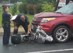 Motor Vehicle Accident Sends Scooter Operator to Trauma Center