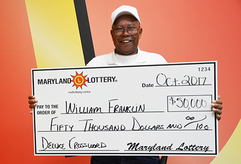 Bus driver William Franklin’s favorite field trip was to Lottery headquarters to pick up his $50,000 Deluxe Crossword prize.