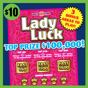 Charles County man wins $100,000 on Lady Luck instant ticket