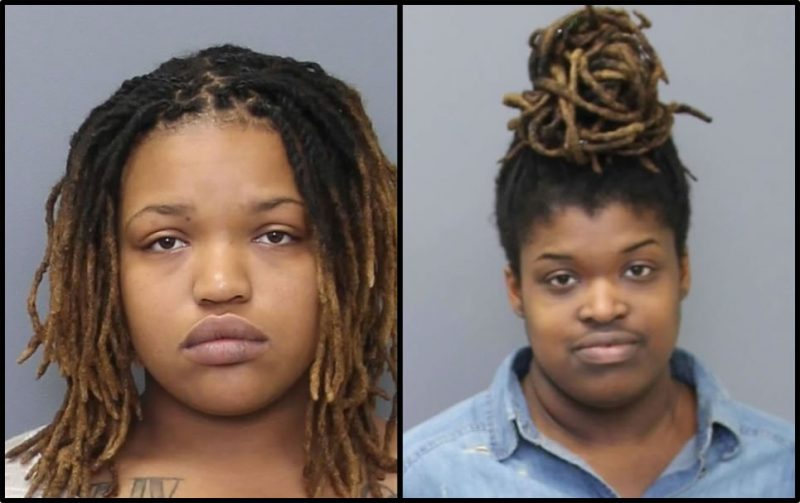 Taylor Nichelle Cain, 23, of Fort Washington, and Brittany Re’Chelle Moten, 24, of Upper Marlboro