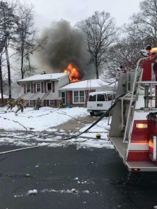 Waldorf Family Displaced After House Fire