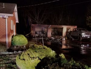 Family Garage in Waldorf Destroyed by Fire