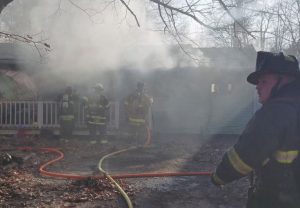 Family Displaced and Three Children Injured in Lusby House Fire