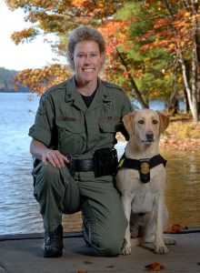 Cpl. Nyland and K-9