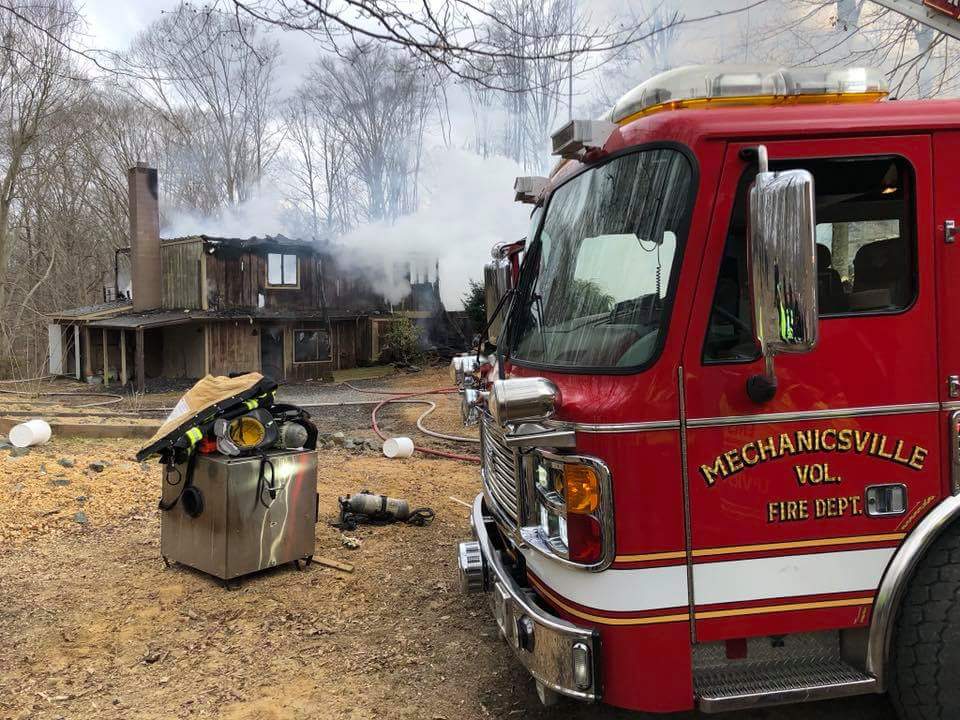 Family Home in Mechanicsville Destroyed by Fire Southern Maryland