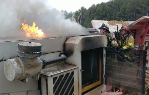 Bay District Responds to Machinery Fire at Concrete Plant in Lexington Park