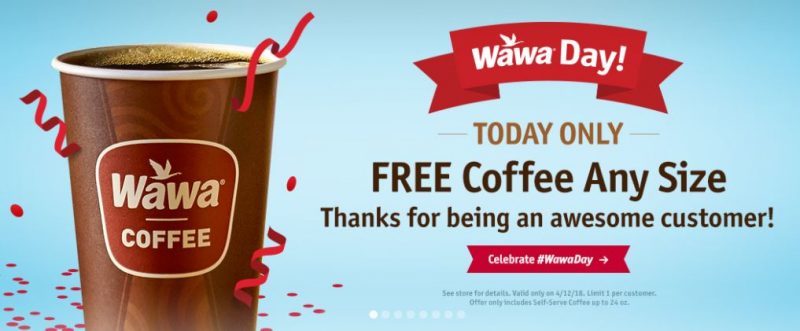 Wawa Giving Away Free Coffee for ‘Wawa Day’