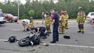 Serious Motor Vehicle Accident Involving a Motorcycle in California