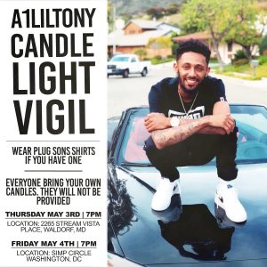 Two Candlelight Vigils Planned for Rapper Murdered in Waldorf