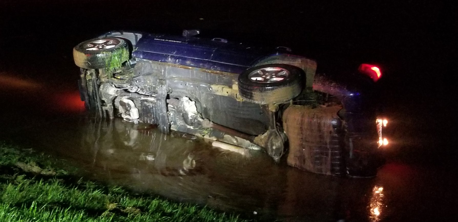 Two Occupants Avoid Injury When SUV Crashes into Pond - Southern ...