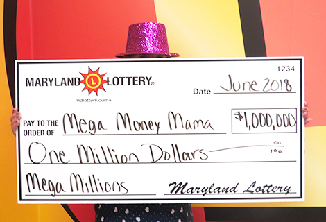 New millionaire “Mega Money Mama” from Charles County claimed a $1 million second-tier Mega Millions prize.