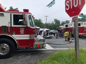 Serious Motor Vehicle Accident in La Plata Sends Two to Hospital