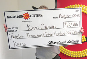 “Keno Captain” Wins $12,506.00 at a Tequila Grill & Cantina in Charlotte Hall