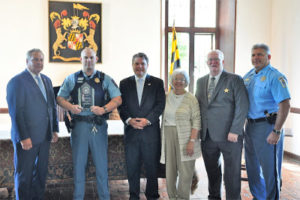 St. Mary’s County Sheriff’s Office Deputy Honored for Heroism