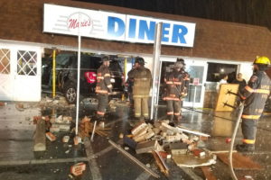 UPDATE: Three Injured After Vehicle Crashes into Marie’s Diner in La Plata