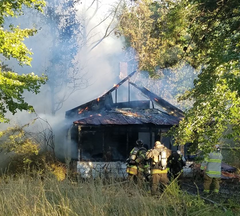 Abandoned Vacant House Fire Under Investigation in Waldorf - Southern ...