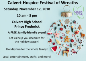 Calvert Hospice Announces 3rd Annual Festival of Wreaths