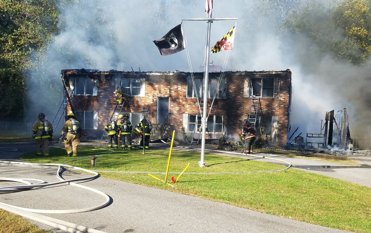 House and Fire in La Plata Under Investigation Southern