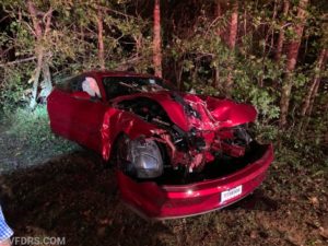 Serious Crash in Benedict Sends Driver to Trauma Center