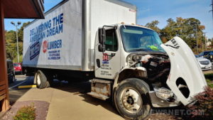 Box Truck Hits Several Vehicles in Parking Lot of Outback Steakhouse in Wildewood