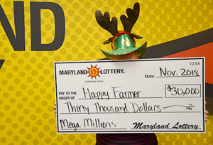 Charles County’s “Happy Farmer” played Mega Millions when the jackpot soared past $1 billion and scored a $30,000 prize.