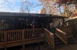 Firefighters Respond to House Fire in Lusby on Thanksgiving