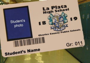 Charles County Public Schools Piloting Use of Student ID Badges