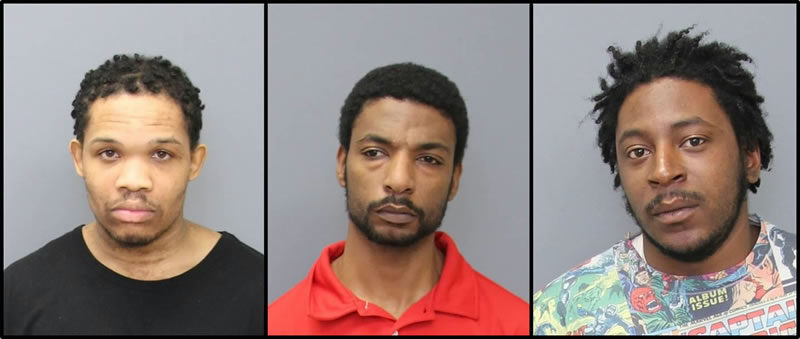 Three Charles County Men Arrested After Breaking into Police Car and Stealing Bullet Proof Vests