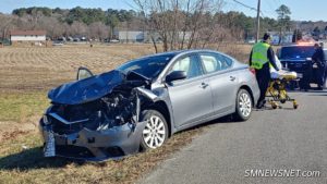 Two Injured After Motor Vehicle Accident in Great Mills