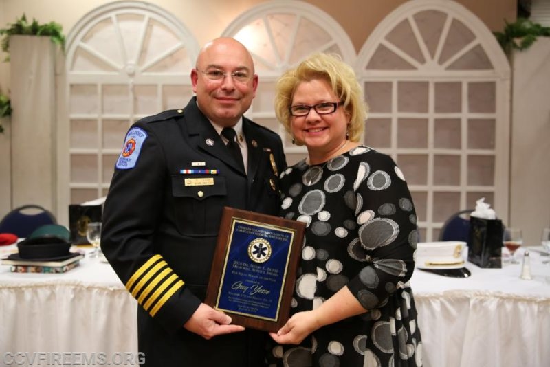 County EMS Chief Yesse and wife Joanne