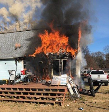 St. Leonard House Fire Caused by Improperly Discarded Smoking Materials