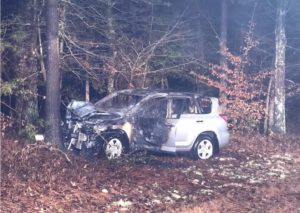 One Person Transported to Trauma Center After Striking Tree in Leonardtown