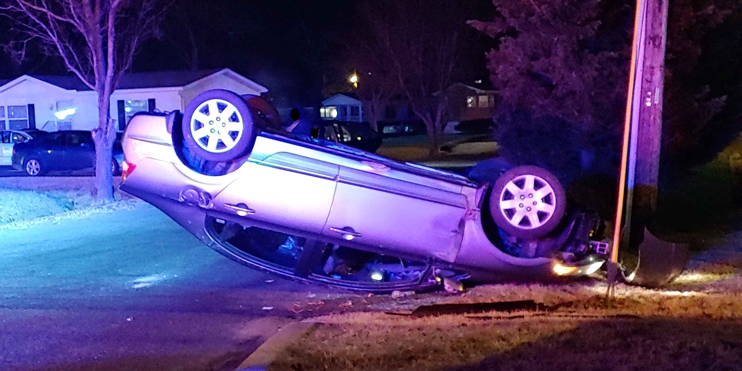 One Transported to Area Trauma Center After Single Vehicle Crash in