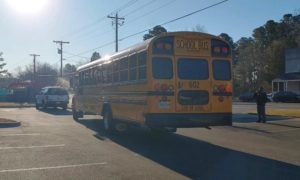 NO INJURIES REPORTED – Minor Motor Vehicle Accident Involving a School Bus in Great Mills