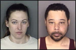 Samantha Ann Somerville, 30, and Wayne Darnell Somerville Jr., 31 both with no fixed address