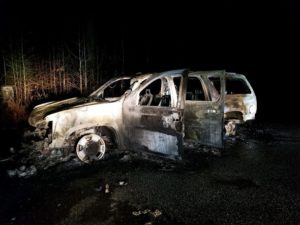 Vehicle Arson Under Investigation in Bryans Road