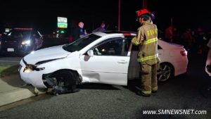 VIDEO: No Injuries and One Arrested for Drunk Driving After Single Vehicle Crash in California